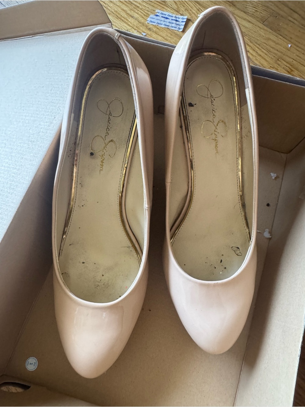 JESSICA SIMPSON PLATFORMS - Picture 7 of 7